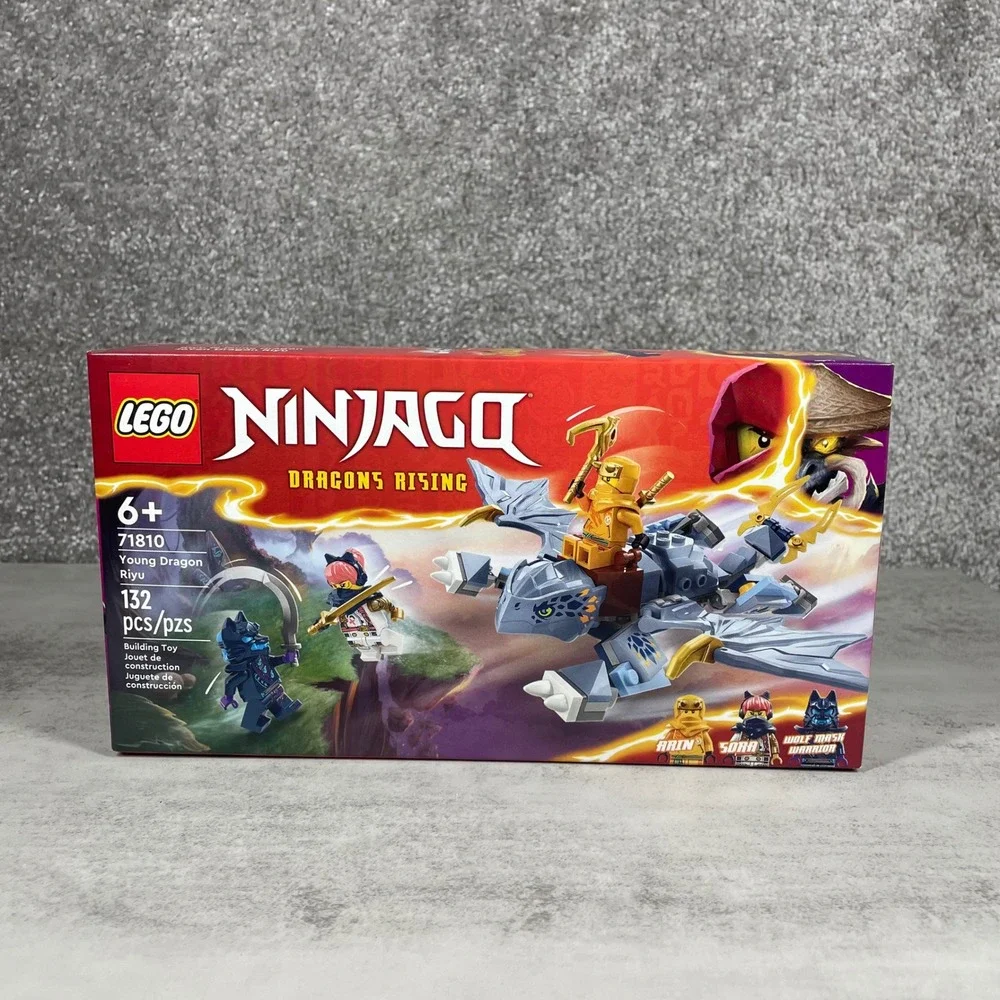 LEGO Ninjago Dragons Rising Young Dragon Riyu Set 71810 Arin Sora Minifigures
